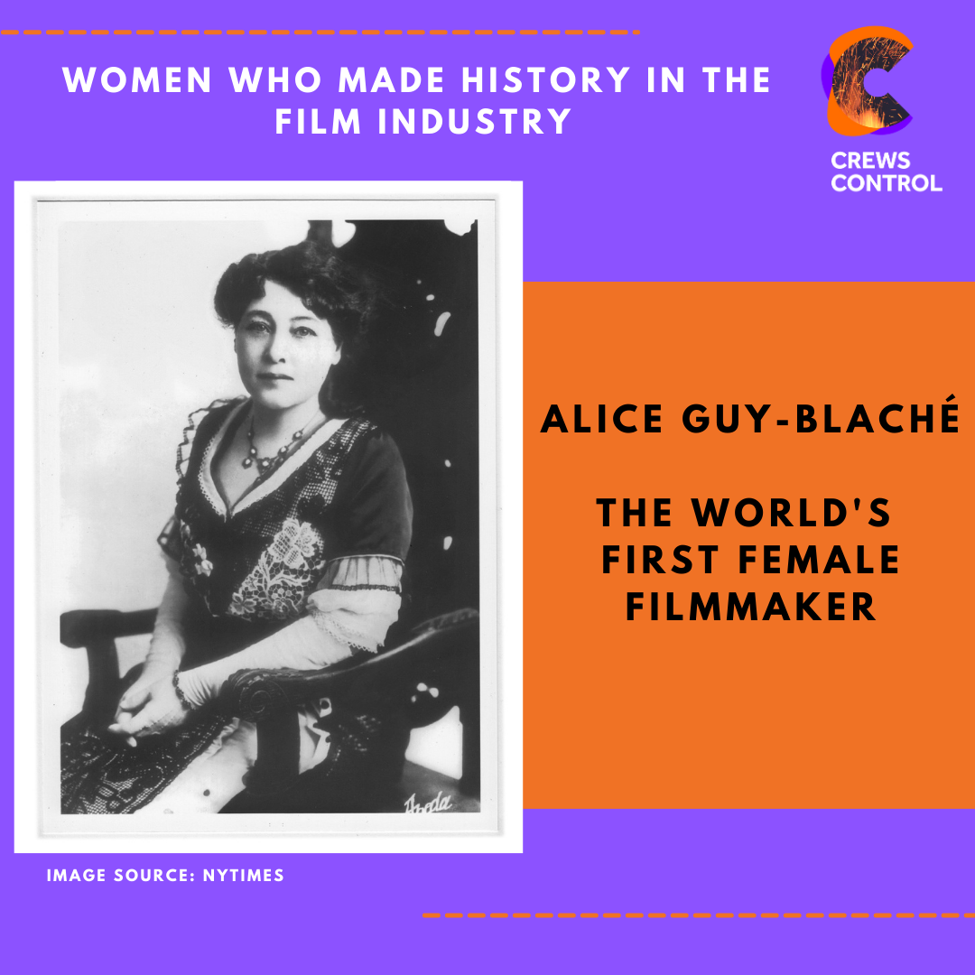 womens history month templates 2 Alice Guy-Blaché