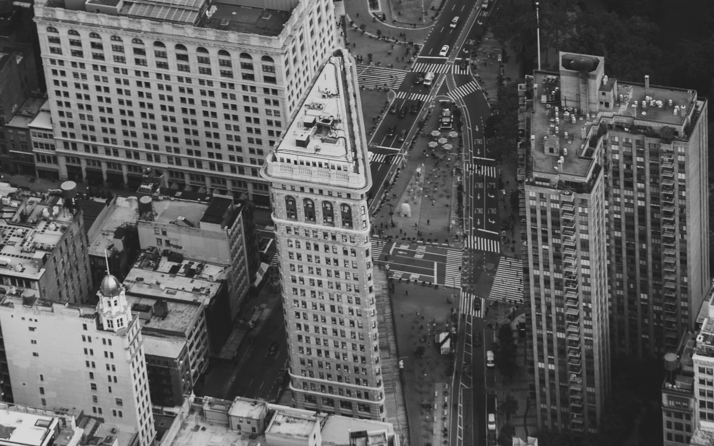 flatiron building bw aerial video shoot locations nyc